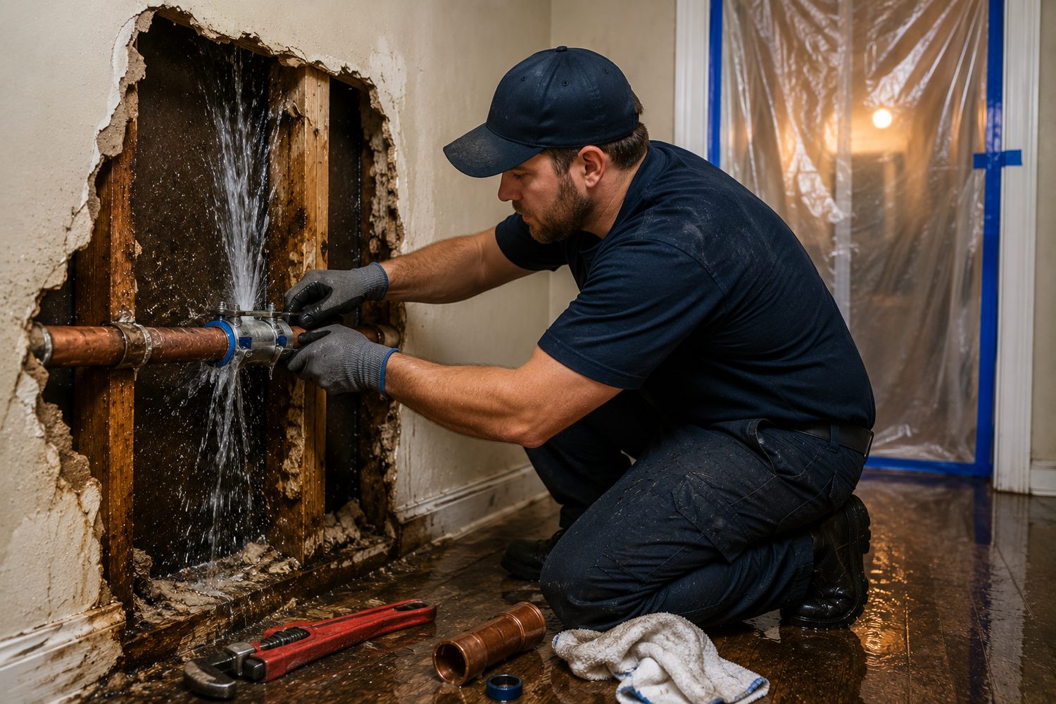 Shut It Off, Dry It Out, Document Everything — Corpus Christi Water Damage Pros